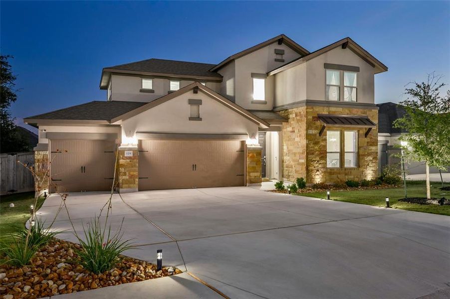 Welcome to 129 Scenic Hills Circle in Georgetown, Texas.