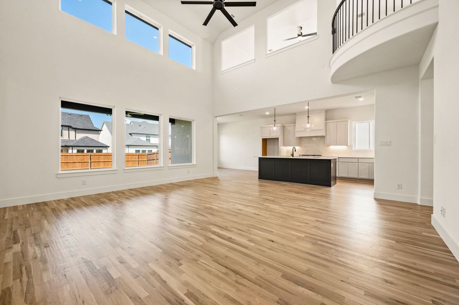 Spacious, unfurnished interior of a new home in Parks of Aledo, Aledo (Image 31).