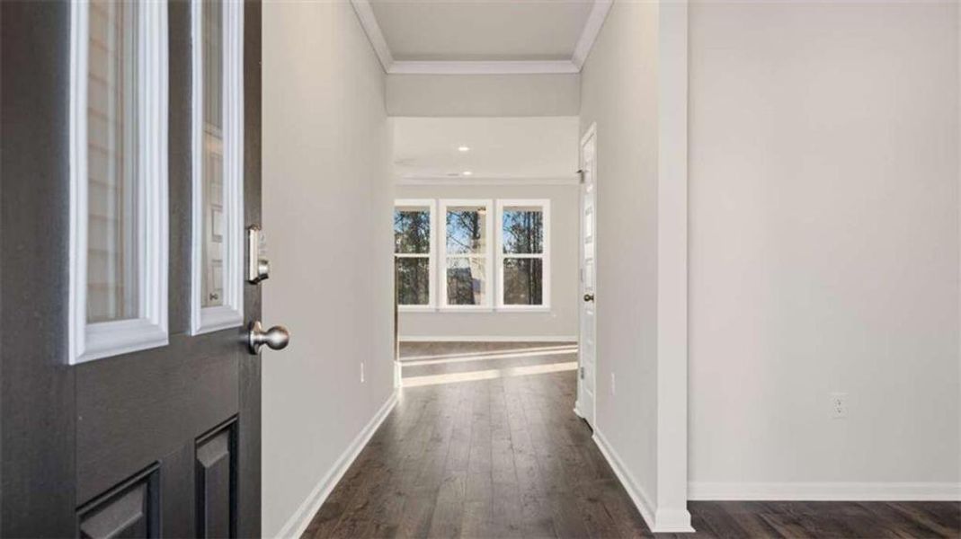 Spacious, unfurnished interior of a new home in Water Oak Estates, Lawrenceville (Image 12). Spacious, unfurnished interior of a new home in Water Oak Estates, Lawrenceville (Image 12).