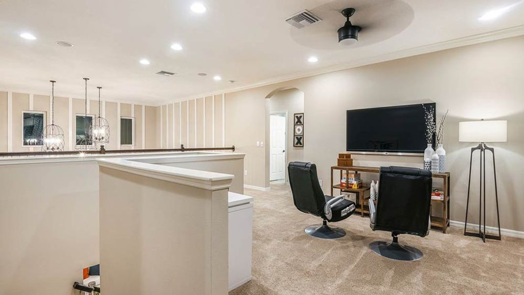 Representative furnished interior of a home built from the Bonaire by Taylor Morrison in Veranda Oaks, Port St. Lucie (Image 65).