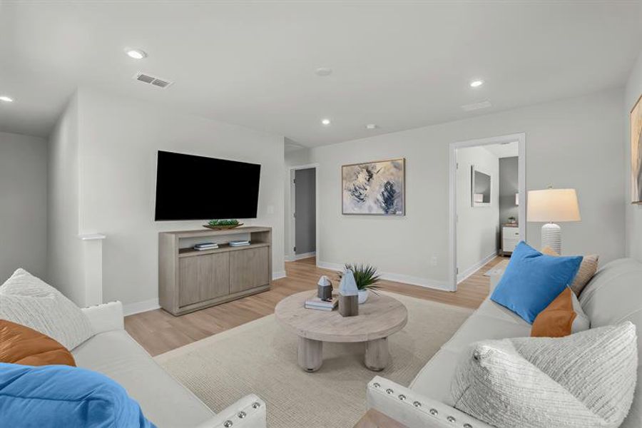 Representative furnished interior of a home built from the Meridian on the Waterway by Ryan Homes in Grande Dunes North Village, Longs (Image 25). Representative furnished interior of a home built from the Meridian on the Waterway by Ryan Homes in Grande Dunes North Village, Longs (Image 25).