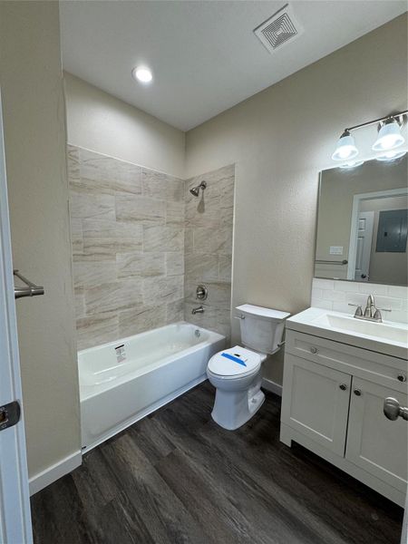 Furnished interior view inside a new home in , Trinity (Image 5).