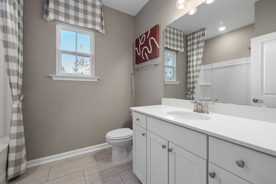 Representative furnished interior of a home built from the Bedrock by Pulte Homes in Cambria, Garner (Image 11). Representative furnished interior of a home built from the Bedrock by Pulte Homes in Cambria, Garner (Image 11).