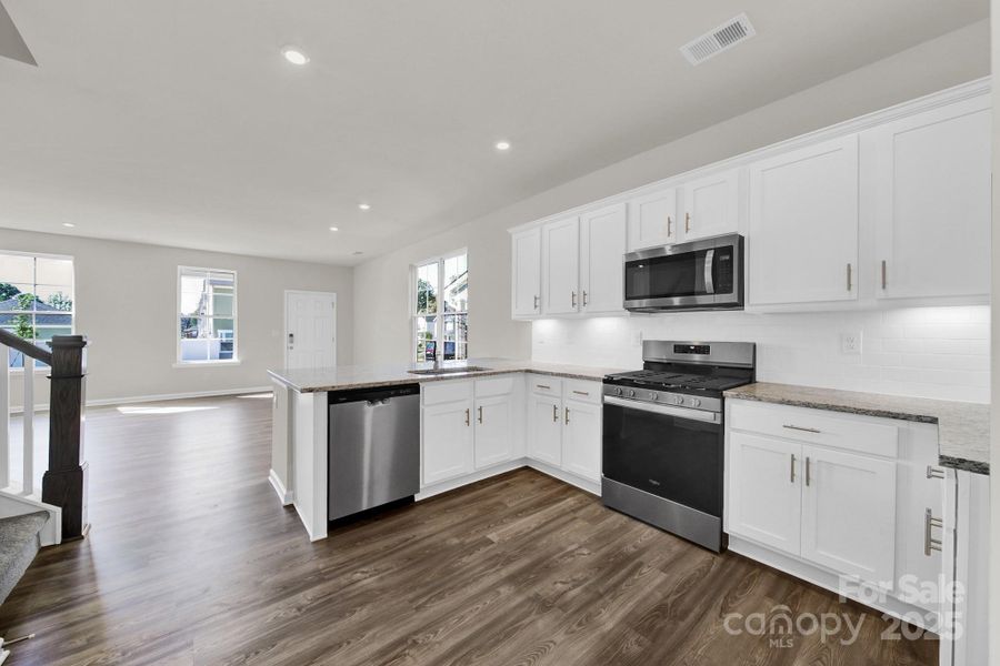 Furnished interior view inside a new home in , Mint Hill (Image 5).