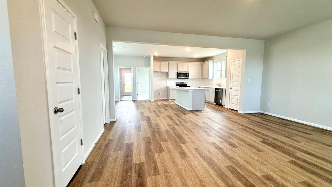 From Family Room to Open Concept Kitchen
