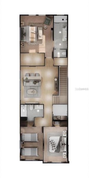 2D floor plan layout of this home in , Davenport, FL (Image 5). 2D floor plan layout of this home in , Davenport, FL (Image 5).