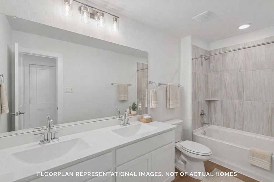 Furnished interior view inside a new home in Miller's Pond, Rosenberg (Image 7).