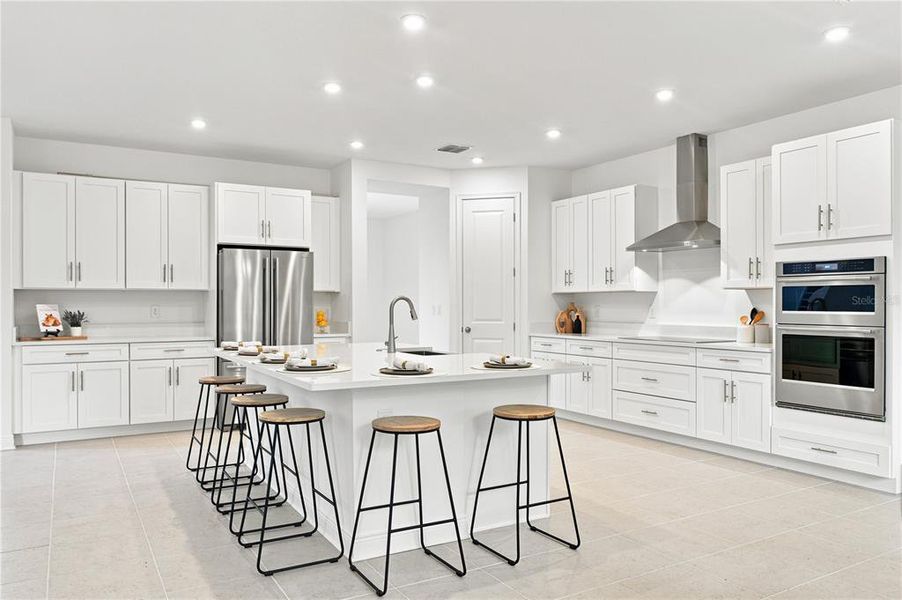 Furnished interior view inside a new home in , Tampa (Image 61).