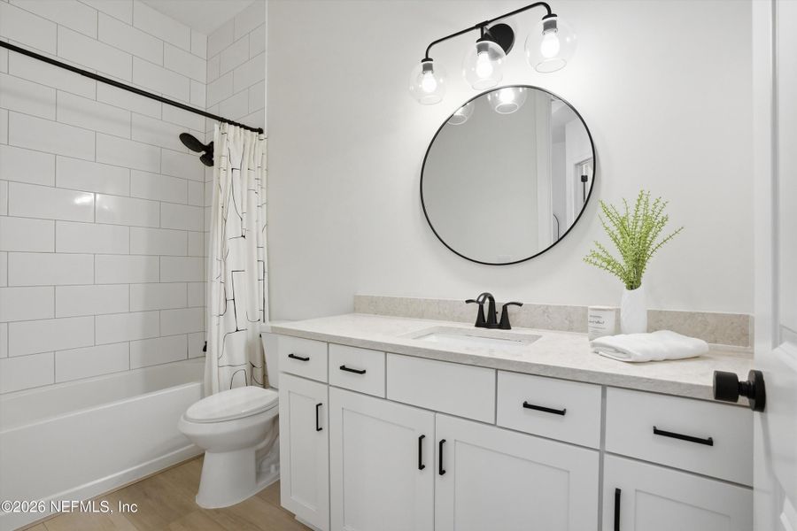 Furnished interior view inside a new home in Palm Crest at Seabrook, Ponte Vedra (Image 6).