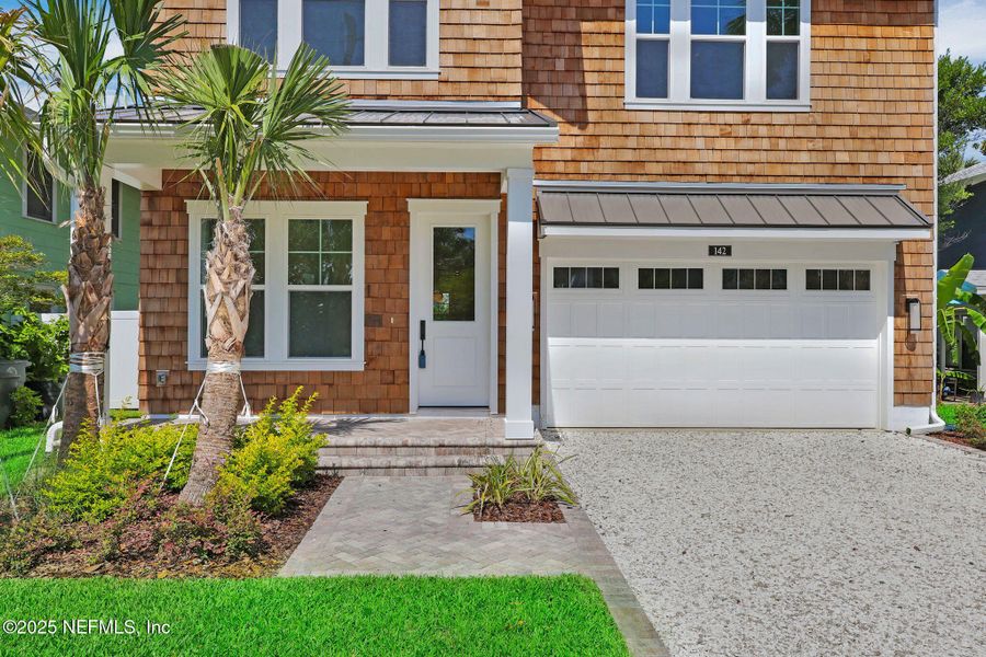 Front exterior of a new home in , Atlantic Beach, FL, highlighting curb appeal (Image 1). Front exterior of a new home in , Atlantic Beach, FL, highlighting curb appeal (Image 1).
