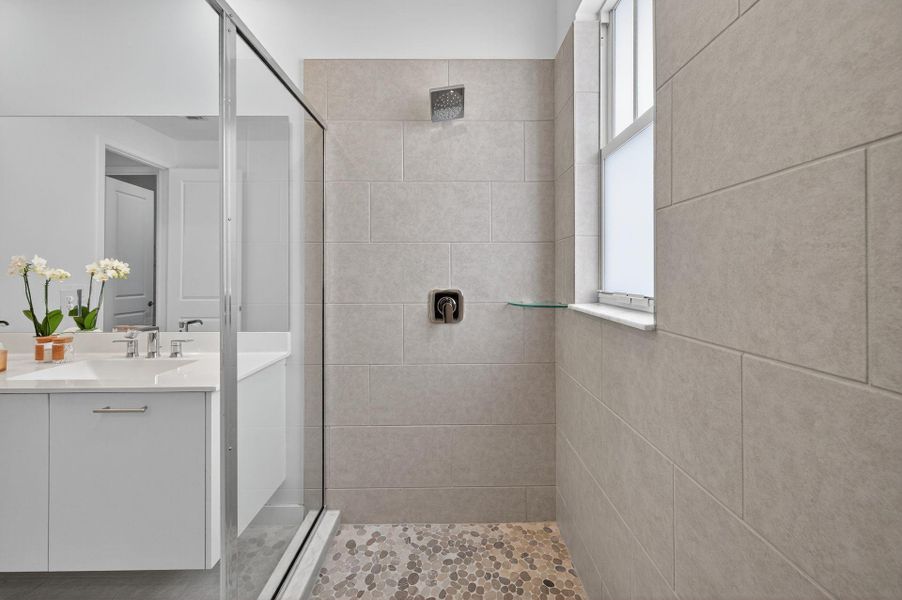 Furnished interior view inside a new home in , Davie (Image 4).