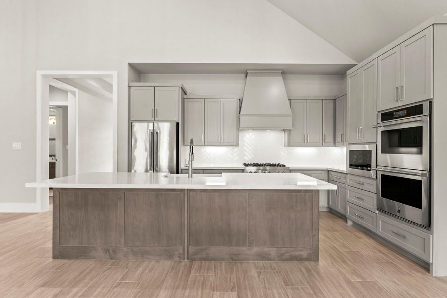 Furnished interior view inside a new home in Chapel Bend, Montgomery (Image 9).