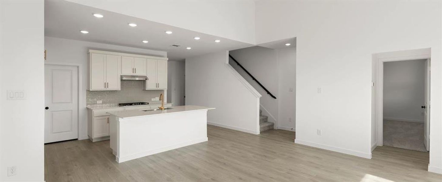 Open Kitchen-Dining Room