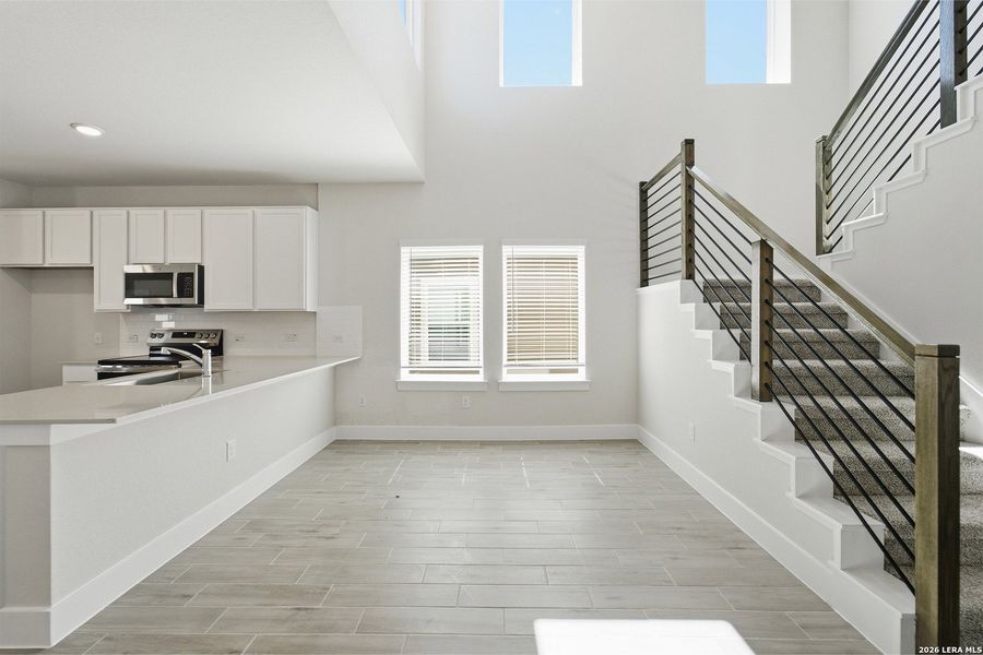 Furnished interior view inside a new home in Swenson Heights, Seguin (Image 12). Furnished interior view inside a new home in Swenson Heights, Seguin (Image 12).
