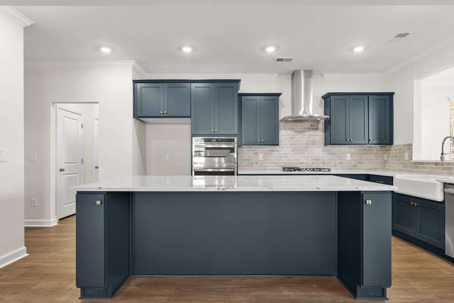 Furnished interior view inside a new home in Cottages at Lake Emory, Inman (Image 7).