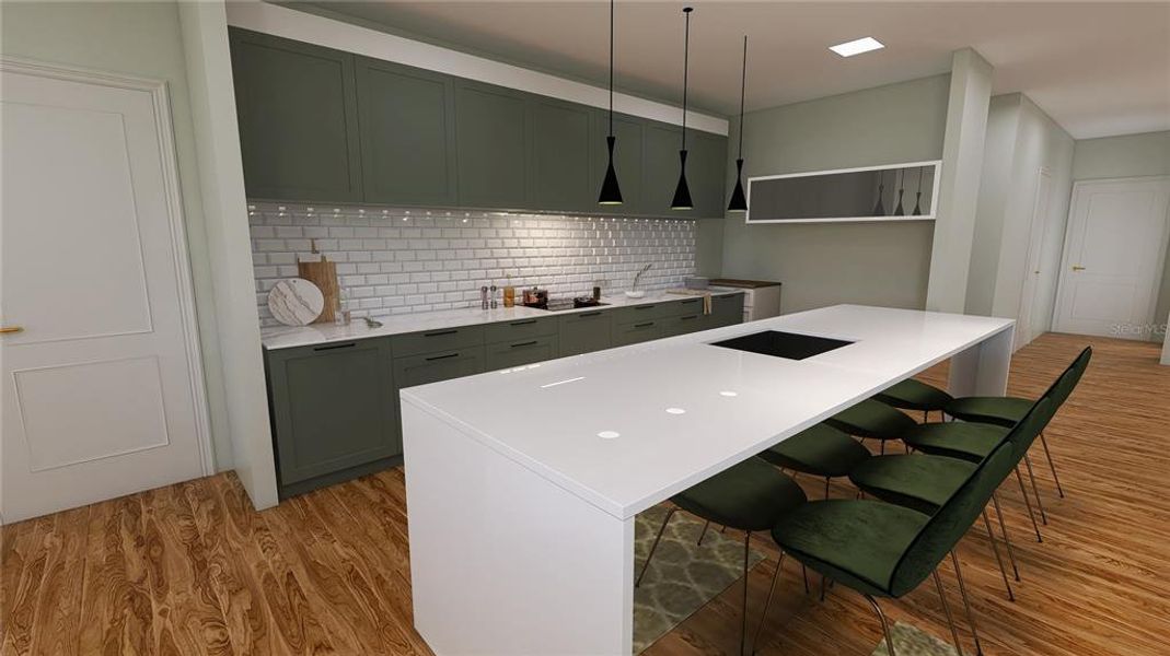 Furnished interior view inside a new home in , Homosassa (Image 16).