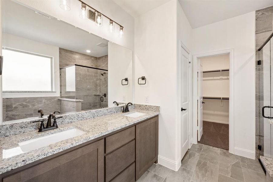 Furnished interior view inside a new home in Bear Creek Classic 60, Lavon (Image 6). Furnished interior view inside a new home in Bear Creek Classic 60, Lavon (Image 6).