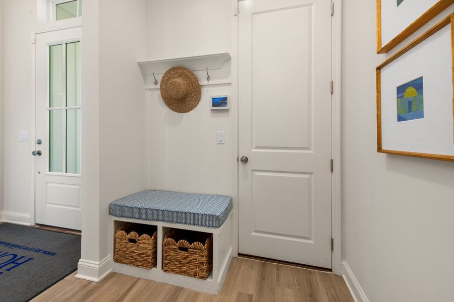 Representative furnished interior of a home built from the Sawyer by Riverside Homes in Mariposa at EverRange, Jacksonville (Image 58).