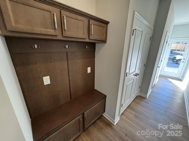 Drop Zone at Garage Entry Drop Zone at Garage Entry