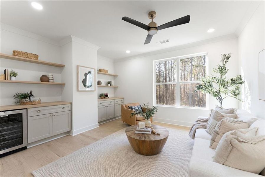 Furnished interior view inside a new home in , Cumming (Image 69). Furnished interior view inside a new home in , Cumming (Image 69).