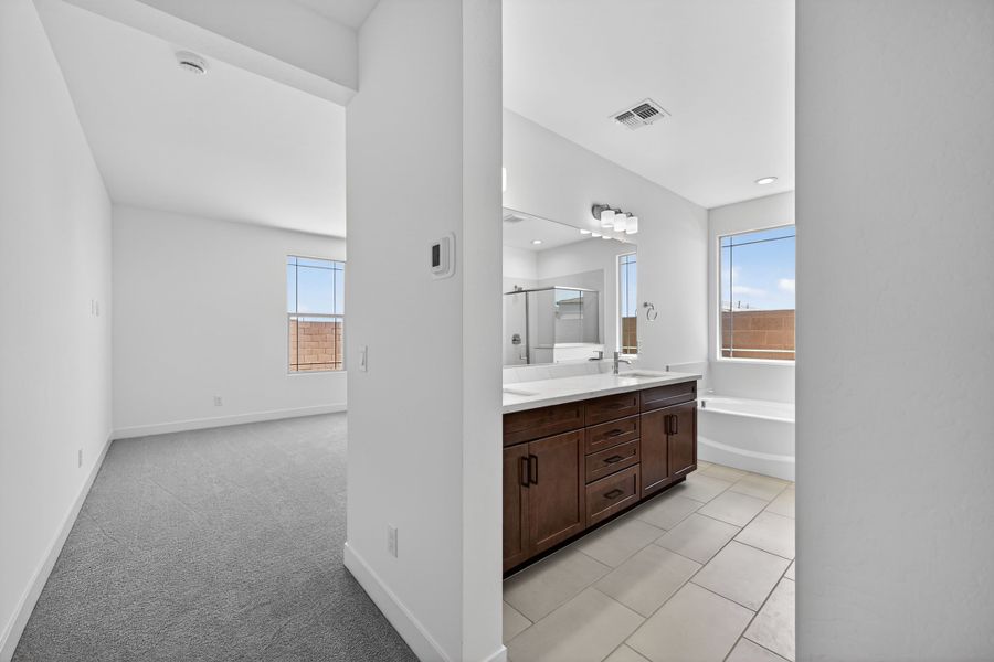 Furnished interior view inside a new home in Artisan at Asante, Surprise (Image 10).