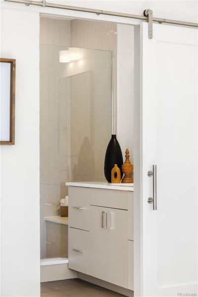 Furnished interior view inside a new home in , Denver (Image 45).