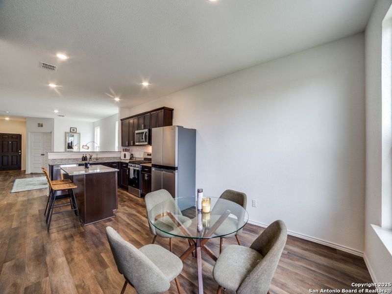 Furnished interior view inside a new home in Corley Farms, Boerne (Image 6). Furnished interior view inside a new home in Corley Farms, Boerne (Image 6).