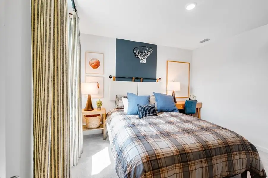 Furnished interior view inside a new home in Windance Lake, Loganville (Image 4).