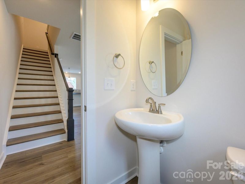 Furnished interior view inside a new home in Central Living at Craig, Charlotte (Image 6).