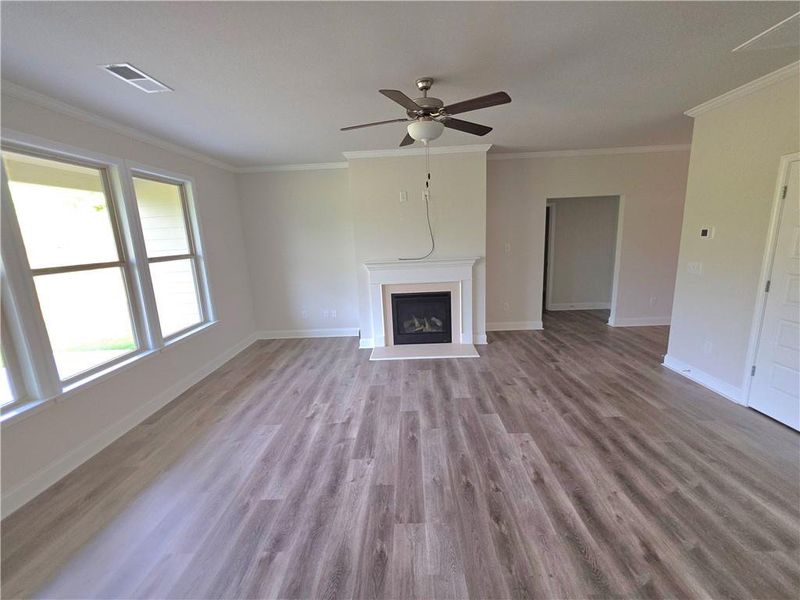 Spacious, unfurnished interior of a new home in Hellen Valley, Braselton (Image 8).