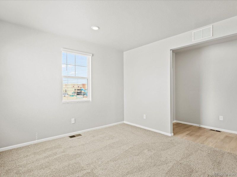 Spacious, unfurnished interior of a new home in Revere at Johnstown, Johnstown (Image 34). Spacious, unfurnished interior of a new home in Revere at Johnstown, Johnstown (Image 34).