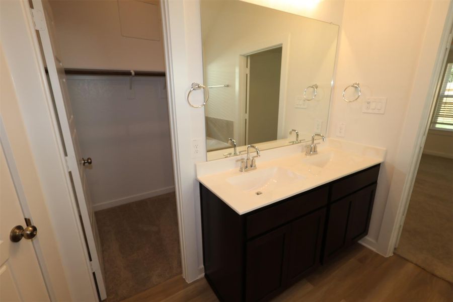 Furnished interior view inside a new home in Pinewood at Grand Texas, New Caney (Image 7).