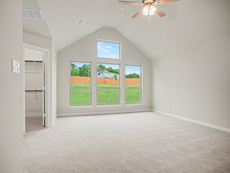 Spacious, unfurnished interior of a new home in Cole Crossing Estates, DeSoto (Image 21). Spacious, unfurnished interior of a new home in Cole Crossing Estates, DeSoto (Image 21).