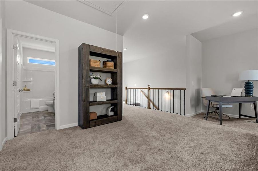 Furnished interior view inside a new home in Capstone Estates, Apison (Image 29).