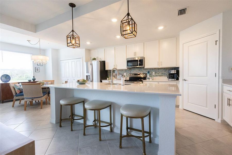 Furnished interior view inside a new home in , Punta Gorda (Image 24).