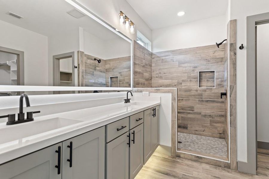 Furnished interior view inside a new home in , Lindale (Image 4). Furnished interior view inside a new home in , Lindale (Image 4).