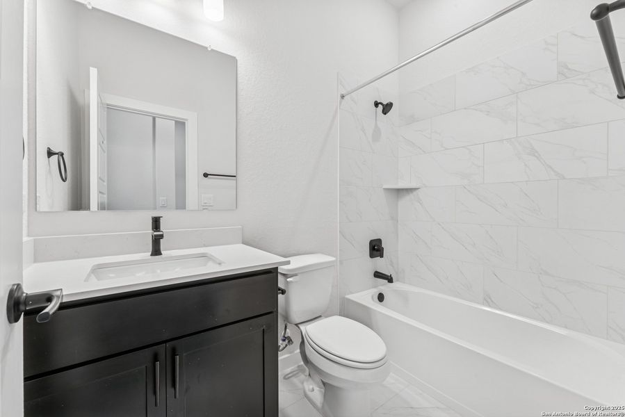 Furnished interior view inside a new home in Mayfair - Select Classic Series, New Braunfels (Image 9).