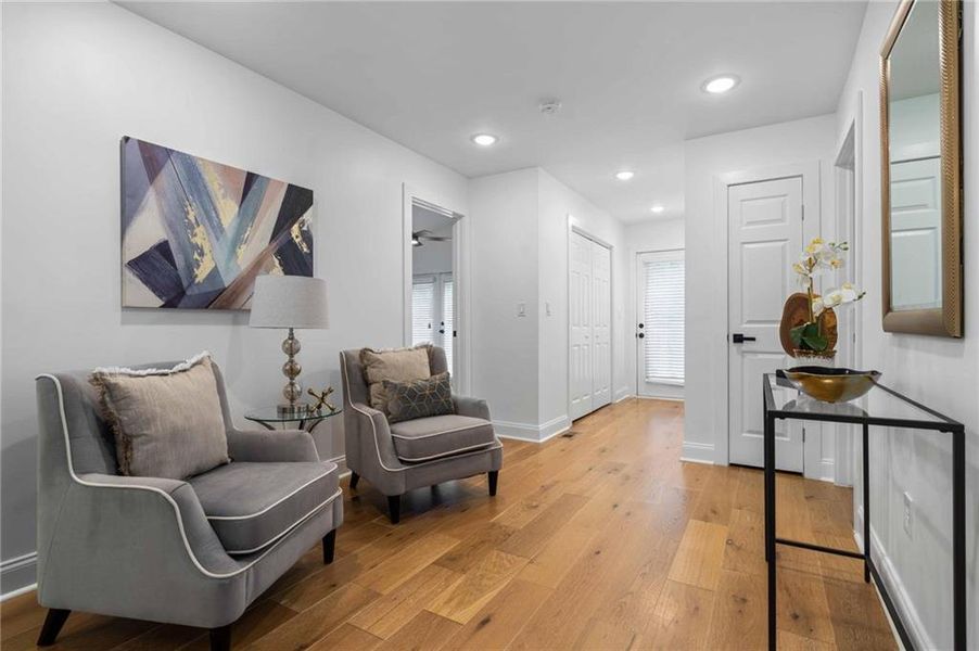 Furnished interior view inside a new home in , Decatur (Image 34).