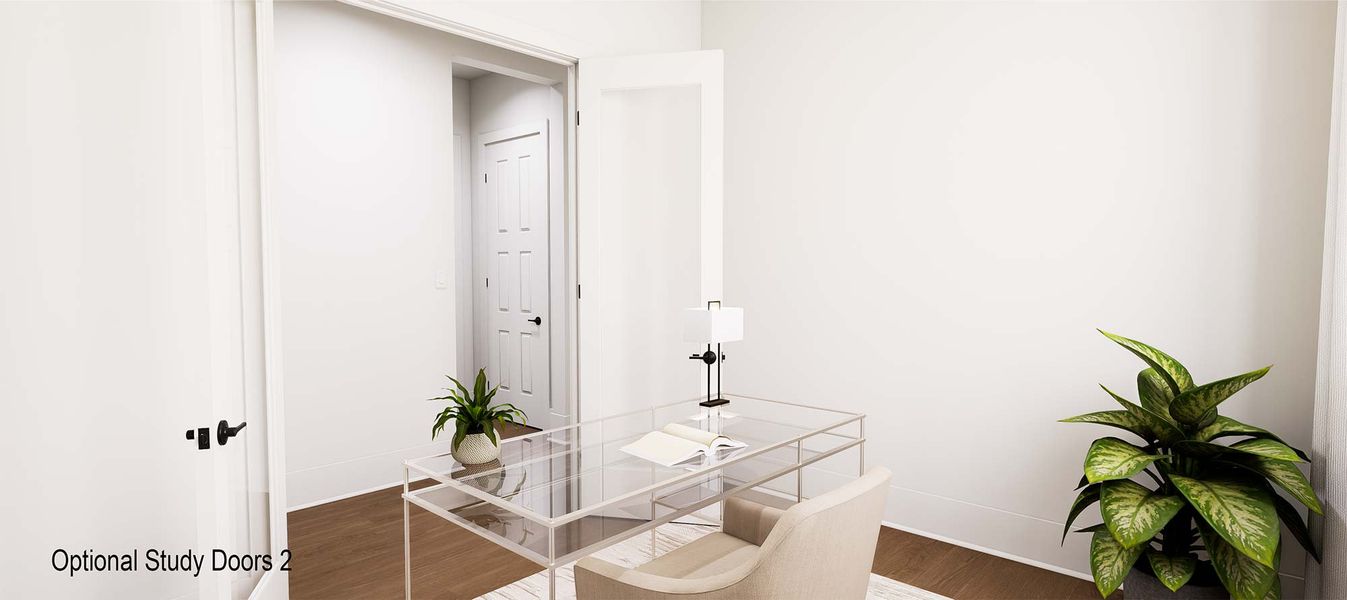 The Crystal Beach - Optional Study Doors