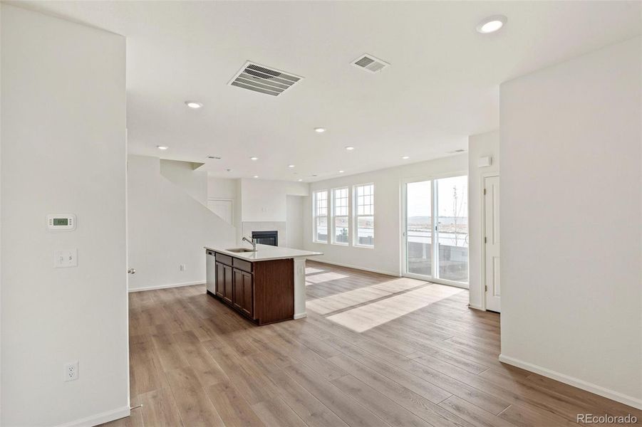 Spacious, unfurnished interior of a new home in Sky Ranch Villas, Watkins (Image 21). Spacious, unfurnished interior of a new home in Sky Ranch Villas, Watkins (Image 21).