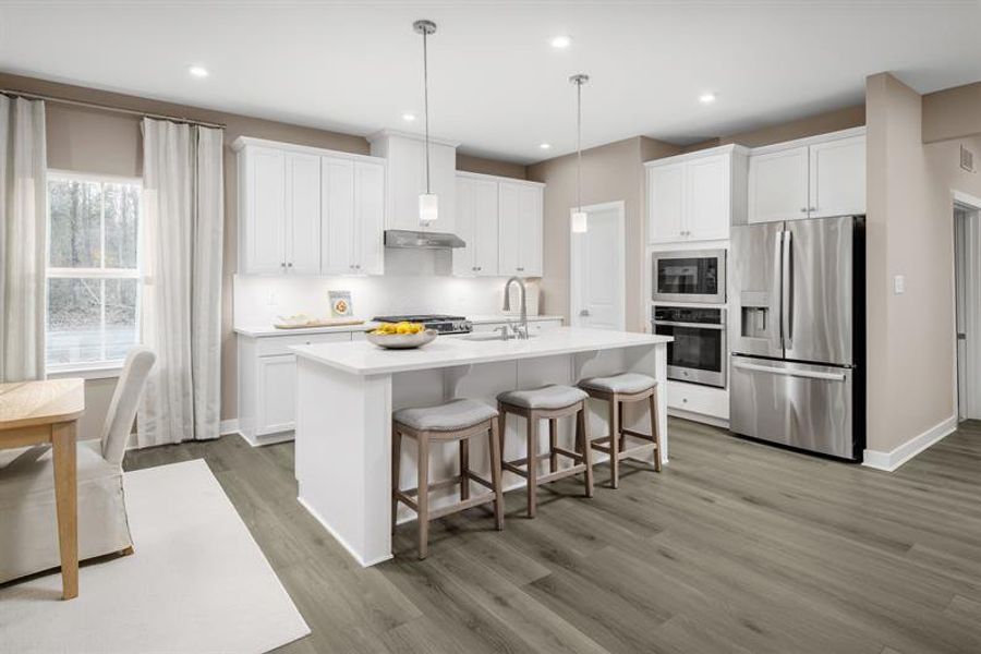 Representative furnished interior of a home built from the Ashbrooke by Ryan Homes in Friendship Meadows, Seneca (Image 2). Representative furnished interior of a home built from the Ashbrooke by Ryan Homes in Friendship Meadows, Seneca (Image 2).