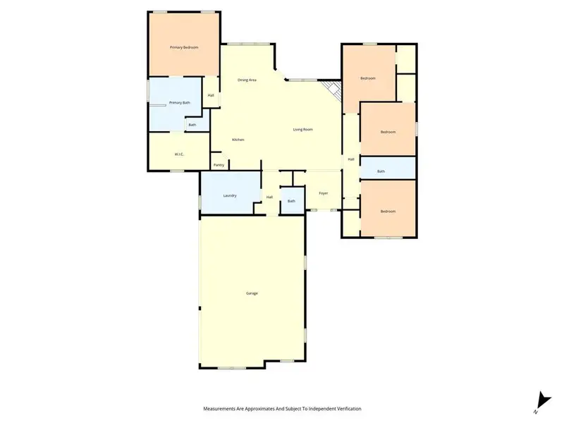 2D floor plan layout of this home in , Robinson, TX (Image 5).