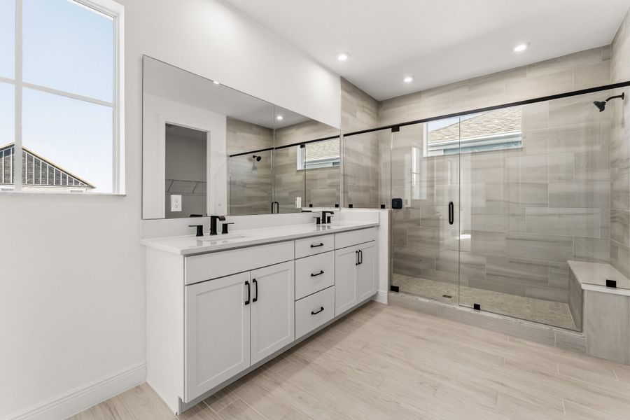 Representative furnished interior of a home built from the Marigold by Mattamy Homes in Newfield - Rosette Park, Palm City (Image 7).