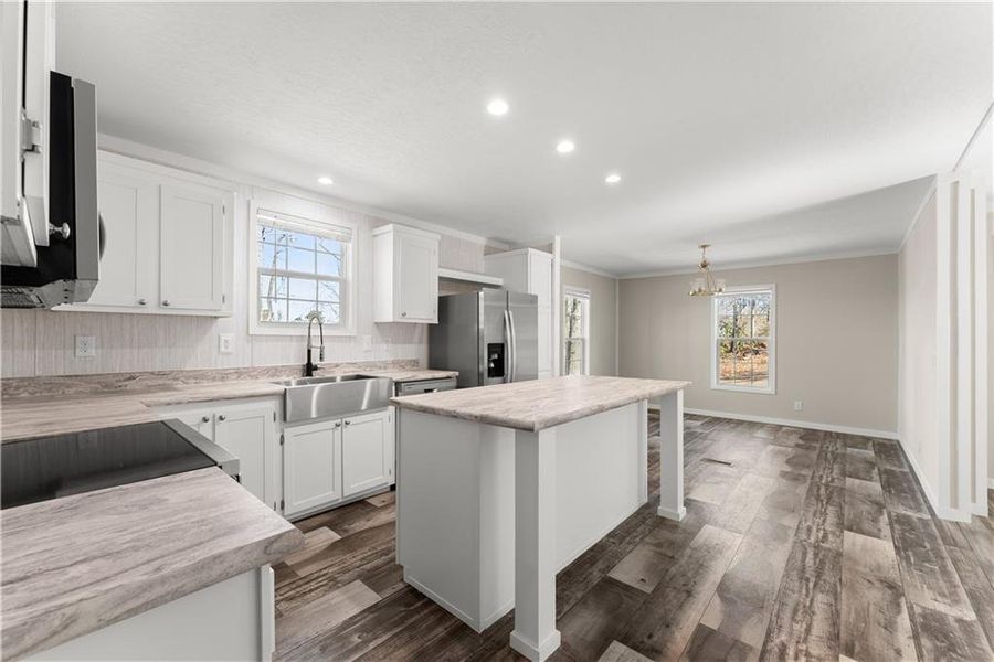 Furnished interior view inside a new home in , Gainesville (Image 7).