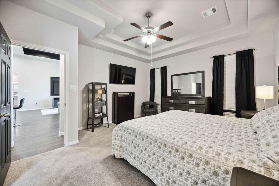 Furnished interior view inside a new home in Sierra Vista West, Rosharon (Image 4).