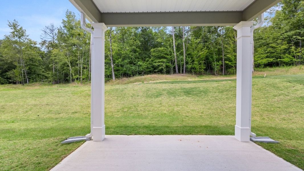 Representative exterior details of a home built from the Avion by D.R. Horton in Bridle Creek, Locust Grove (Image 3).