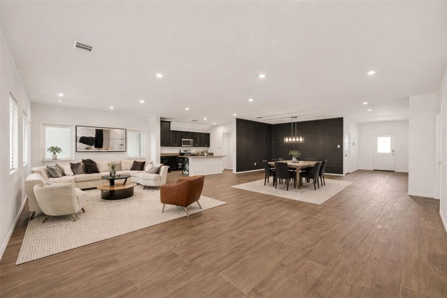 This image is virtually enhanced to help visualize the space.