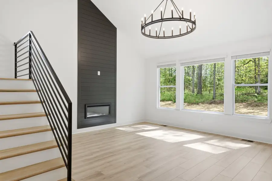 Representative unfurnished interior of a home built from the The Cassie by Norfleet Builders in Judah Hills, Cross Plains (Image 17). Representative unfurnished interior of a home built from the The Cassie by Norfleet Builders in Judah Hills, Cross Plains (Image 17).