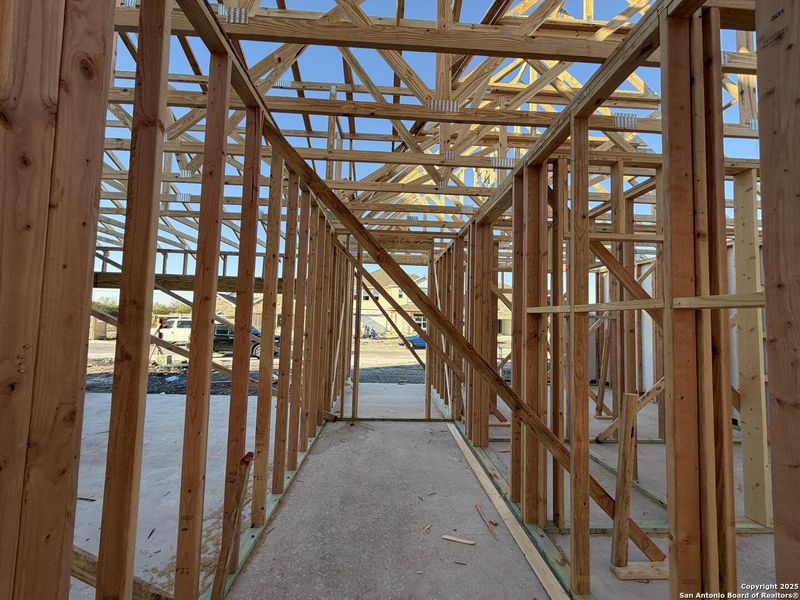 In-progress construction of a new home in Nopal Valley, San Antonio, TX (Image 22). In-progress construction of a new home in Nopal Valley, San Antonio, TX (Image 22).