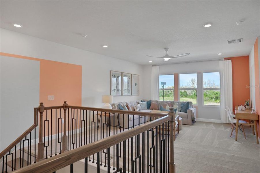 Furnished interior view inside a new home in Angeline, Land O' Lakes (Image 19).